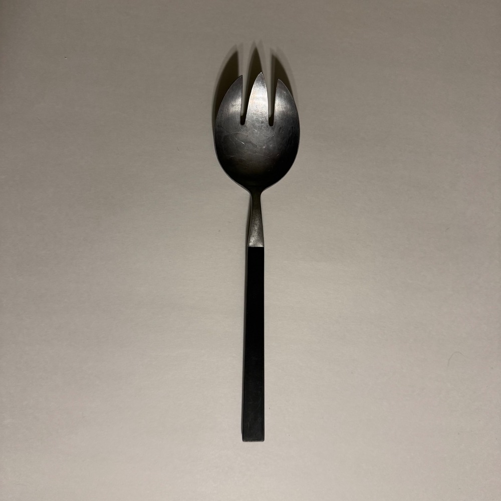 Vintage MCM Stainless Steel Washington Forge Japan Salad Serving Fork